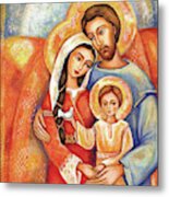 The Holy Family Metal Print