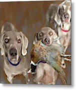 The Hunting Dogs Metal Print