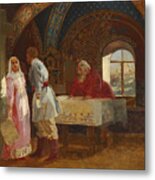 The Kiss Ceremony. Boyar Morozov Metal Print