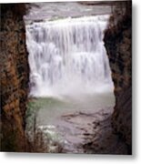 The Middle Falls Metal Print