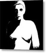 The Nude-confrontation Metal Print
