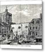The Old Church Of St.james, 1878 Metal Print
