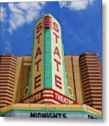 The Old State Theatre Metal Print