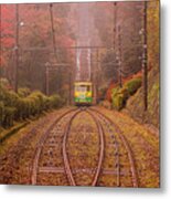 The Past Meet Today Metal Print