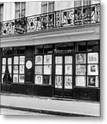 The Restaurant Le Procope At Metal Print
