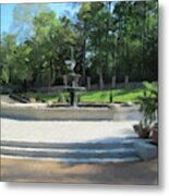 The Roney Fountain Metal Print
