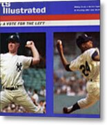 The Series A Vote For The Left Sports Illustrated Cover Metal Print