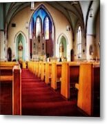 The Solitude Of Church Metal Print