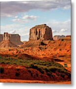 The Speedway, Monument Valley Metal Print