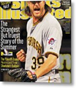 The Strangest But Truest Story Of The Summer Baseball 2013 Sports Illustrated Cover Metal Print