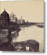 The Taj Mahal Metal Print