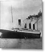 The Titanic Metal Print