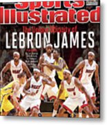The Unique Ubiquity Of Lebron James Sports Illustrated Cover Metal Print