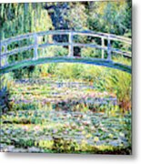 The Water Lily Pond By Monet Metal Print