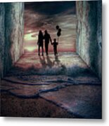 There Is Light At The End Of The Tunnel Metal Print