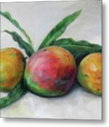 Three Julie Mangos Metal Print