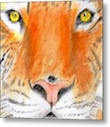 Tiger Metal Print