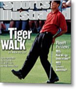 Tiger Woods, 2002 Masters Sports Illustrated Cover Metal Print