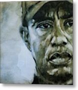 Tiger Woods - On The Road Again Metal Print