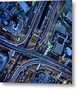 Tokyo Sky Expressway Metal Print