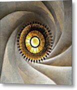 Torsional Metal Print