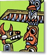 Totems Metal Print