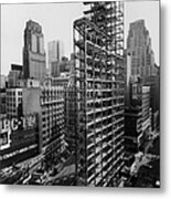 Tower In Times Square Metal Print