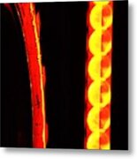 Tractor Tire Metal Print