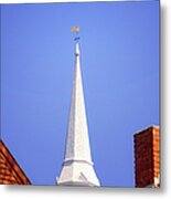 Traditional Church Steeple Metal Print