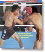 Tragedy In The Ring Ray Mancinni Delivers The Final Blow Sports Illustrated Cover Metal Print