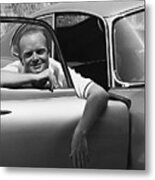 Truman Capote Metal Print