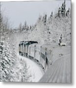 Tundra Express Metal Print