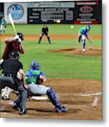 Two Out Fastball Metal Print
