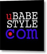 Ubabe Style Dot Com Metal Print