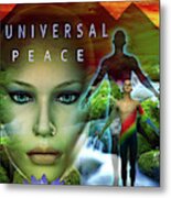 Universal Peace Metal Print