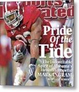 University Of Alabama Mark Ingram Sports Illustrated Cover Metal Print