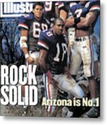 University Of Arizona, 1994 College Football Preview Issue Sports Illustrated Cover Metal Print