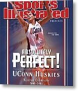 University Of Connecticut Sue Bird, 2002 Ncaa National Sports Illustrated Cover Metal Print