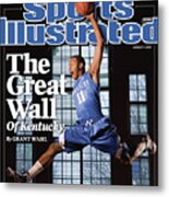 University Of Kentucky John Wall Sports Illustrated Cover Metal Print