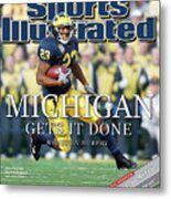 University Of Michigan Chris Perry Sports Illustrated Cover Metal Print