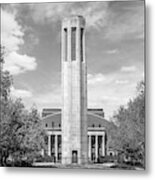 University Of Nebraska Mueller Tower Metal Print