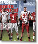 University Of South Carolina Alshon Jeffery, 2011 College Sports Illustrated Cover Metal Print