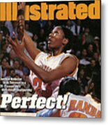 University Of Tennessee Chamique Holdsclaw, 1998 Ncaa Sports Illustrated Cover Metal Print