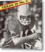 University Of Texas Qb Duke Carlisle Sports Illustrated Cover Metal Print