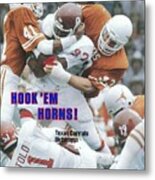 University Of Texas Vance Bedford And Eric Holle Sports Illustrated Cover Metal Print