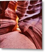 Upper Antelope Canyon, Arizona, Usa Metal Print
