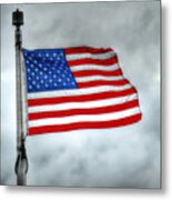 U.s. Flag Metal Print