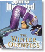 Usa A.j. Kitt, 1992 Albertville Olympic Games Preview Issue Sports Illustrated Cover Metal Print