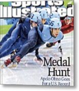 Usa Apolo Anton Ohno, 2010 Winter Olympics Sports Illustrated Cover Metal Print