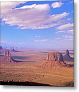 Usa, Arizona, Monument Valley Metal Print